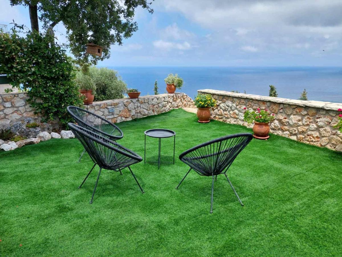 Villa Nereid Glafki - Enjoy Summer Sunsets Agios Nikitas Exterior photo