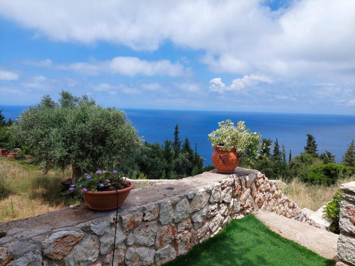 Villa Nereid Glafki - Enjoy Summer Sunsets Agios Nikitas Exterior photo