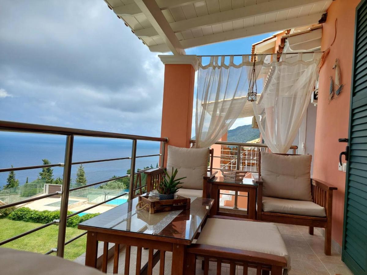Villa Nereid Glafki - Enjoy Summer Sunsets Agios Nikitas Exterior photo