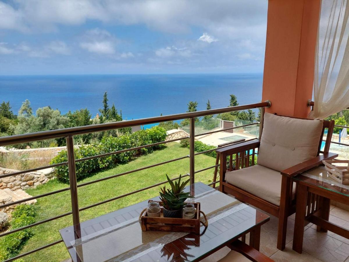 Villa Nereid Glafki - Enjoy Summer Sunsets Agios Nikitas Exterior photo